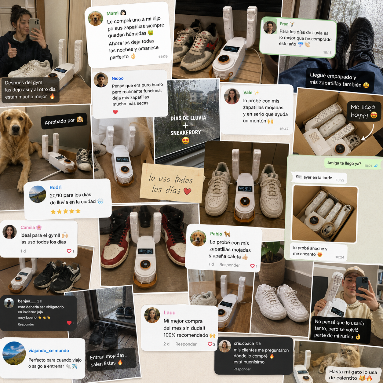 SneakerDry™ | Secado Rápido y Sin Humedad-Zapatillas Secas Todos los Días