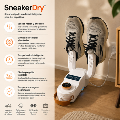 SneakerDry™ | Secado Rápido y Sin Humedad-Zapatillas Secas Todos los Días
